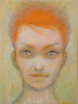 Gaze - Oil and Wax on Canvas