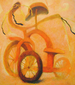 Try - Oil and Wax on Canvas